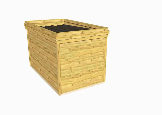 Abri Français Essentiel 2,14x3,44m abri de jardin 7,36m2 autoclave