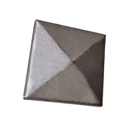 CQFT Chapeau 150x150 pointe diamant acier