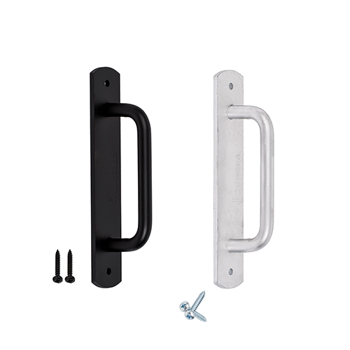 CQFT poignée sur platine porte bois acier à visser