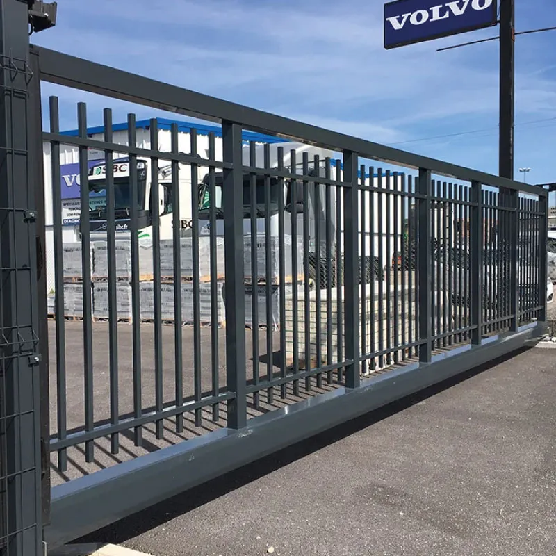 Eurofence Solano portail autoportant acier industriel