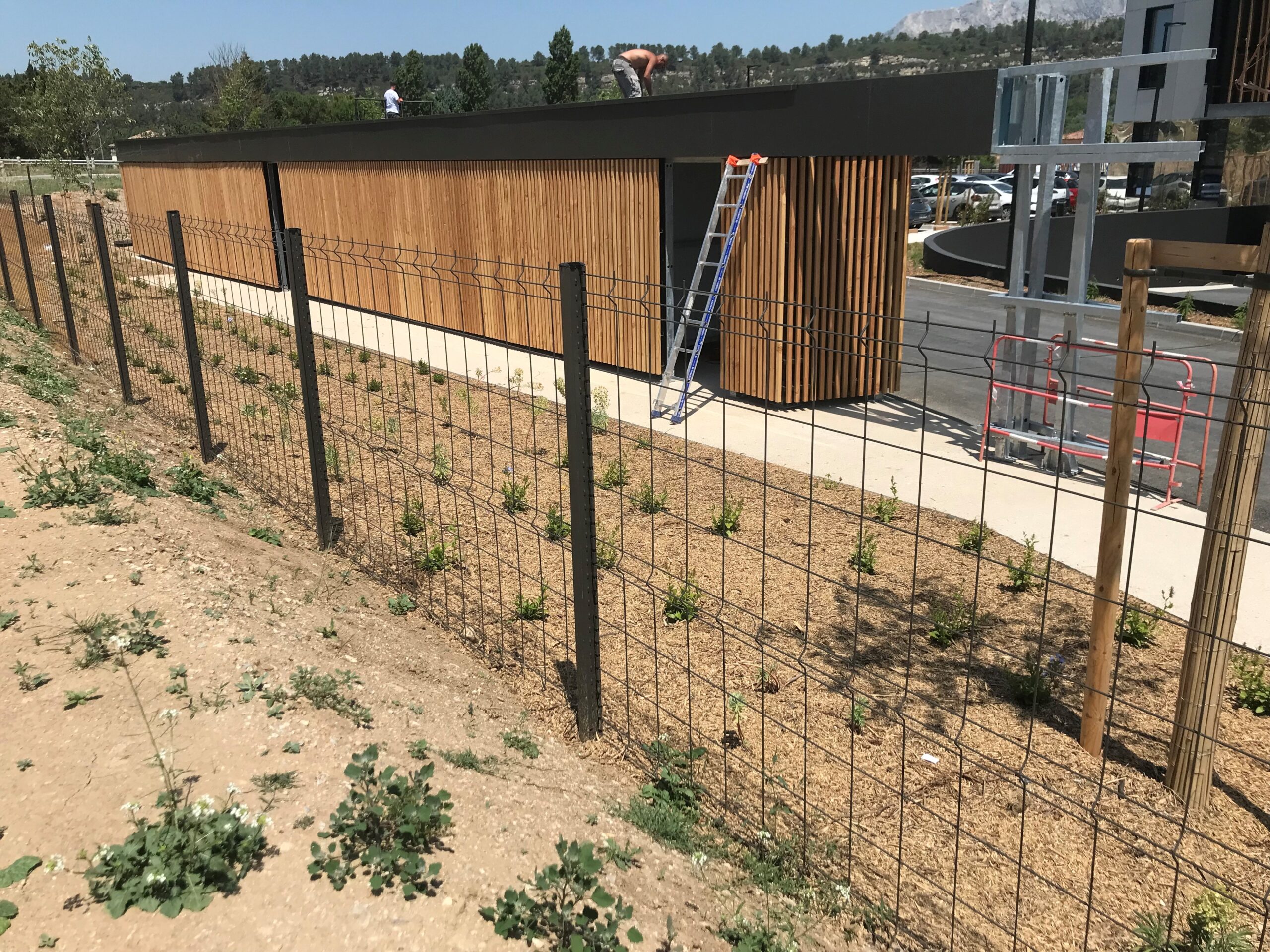 EUROFENCE BASTIPLI Zone Inondable panneau rigide métal