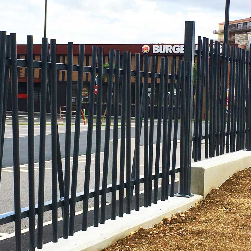 AZ Clôture Barreaudage Modul’Z panneau acier design