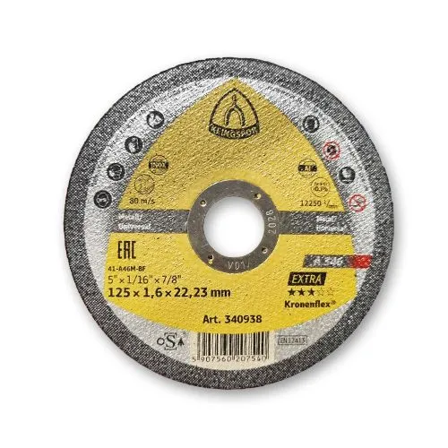 CQFT Les disques disque à tronçonner 125 1,6 mm acier inox