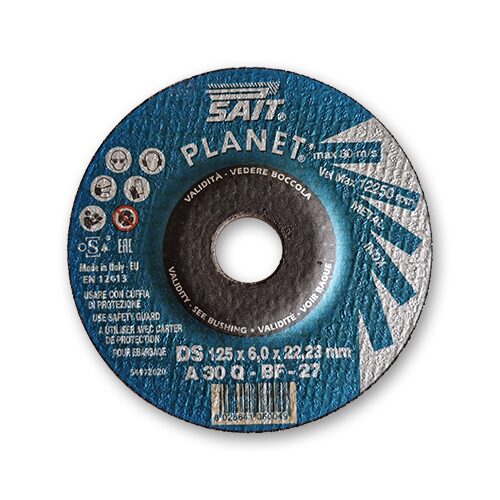 CQFT Disques disque à ébarber Ø125mm ep 6mm acier