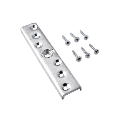 CQFT Adaptateur Bois Porte Coulissante Électrozingué