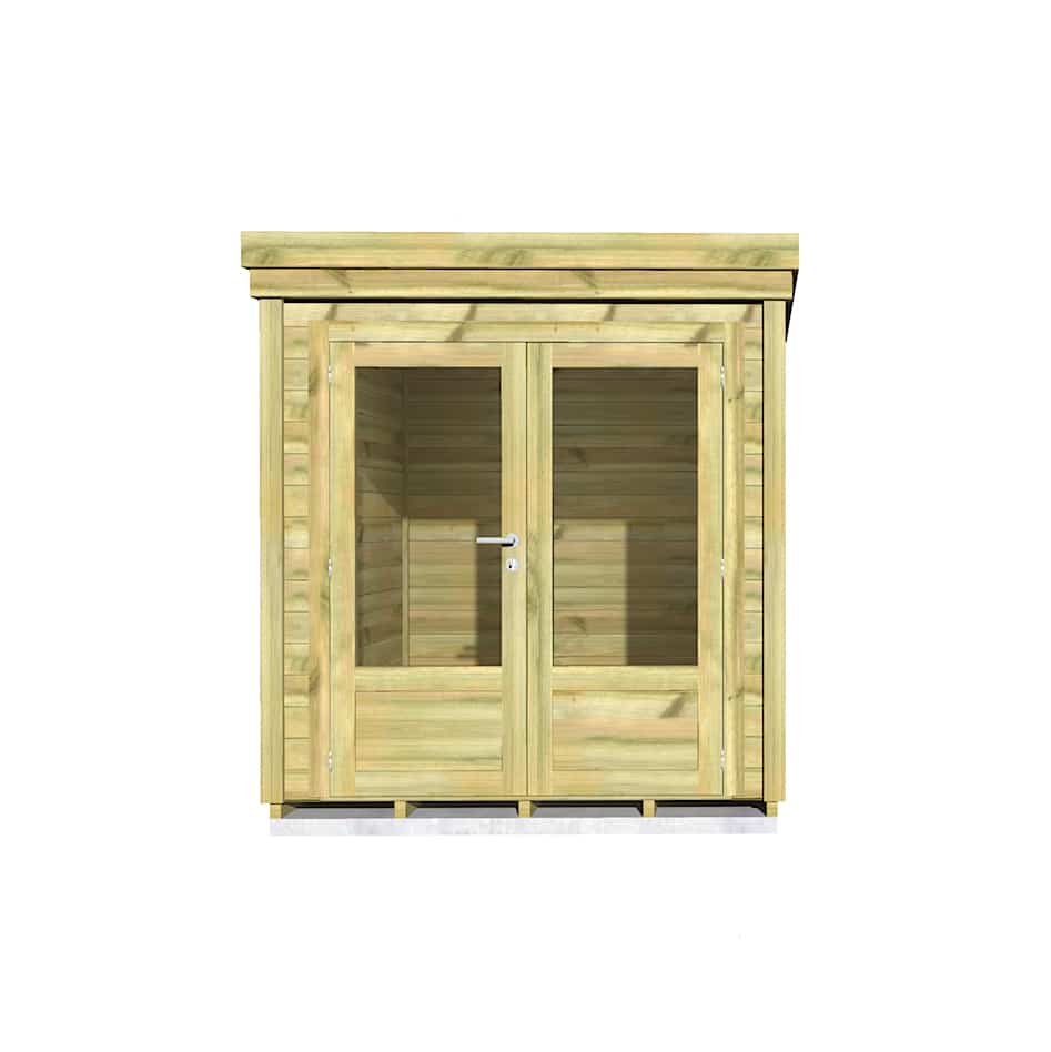 Abri Français Origine 2,26x2,41 m local technique 5,4 m² porte double