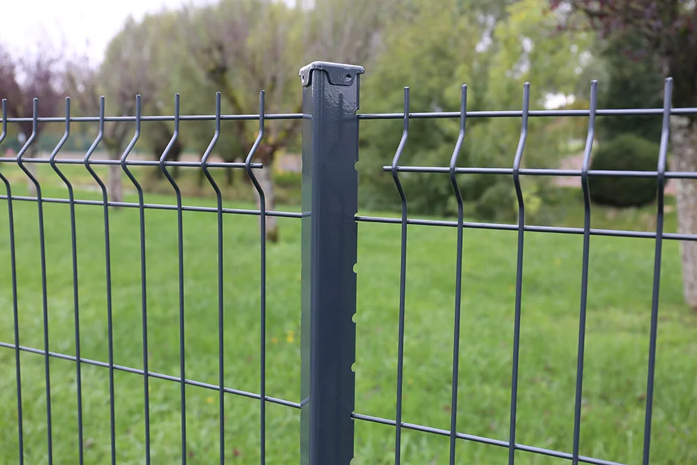 EUROFENCE BASTIVILLE Poteau clôture galvanisé Z275