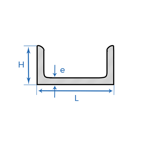 CQFT UPN Poutrelle acier construction au kilo profil U