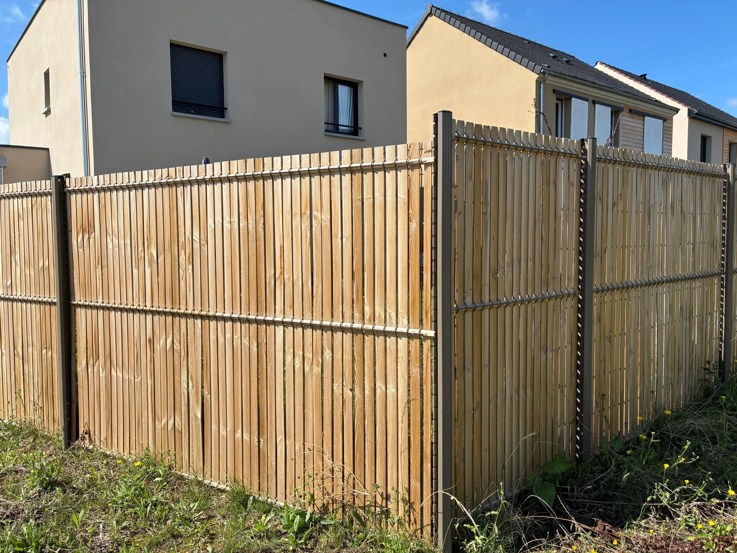 EUROFENCE OCCULTANTS kit lattes PVC panneau 2m50