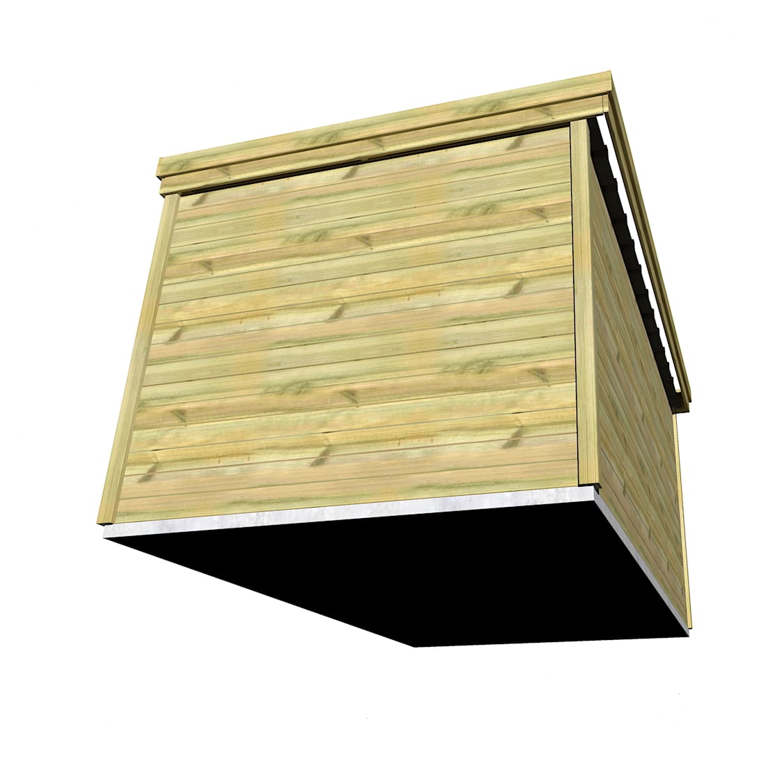 Abri Français Origine salle douche 13m2 4,46x2,91m