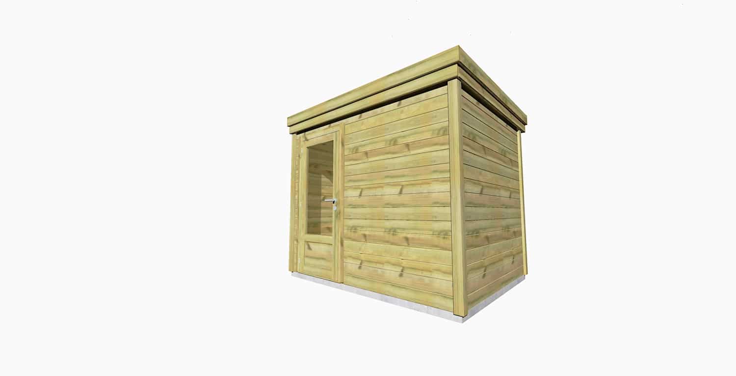 Abri Français Origine Abri Jardin 5m2 Porte Vitrée 27mm