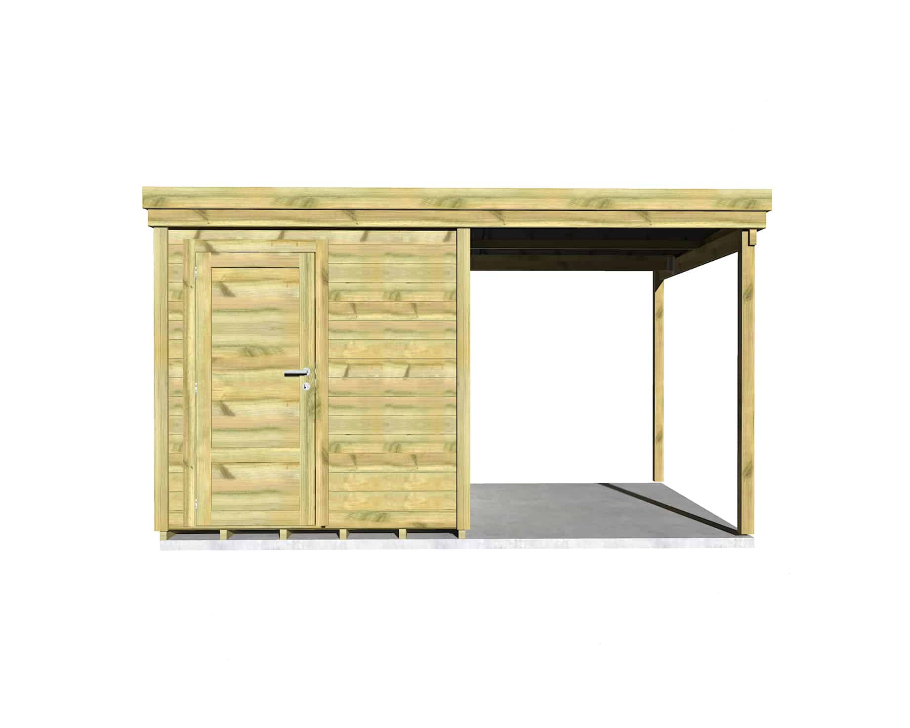 Abri Français Gamme Origine Cabanon jardin 5 m² 2,00x2,50m