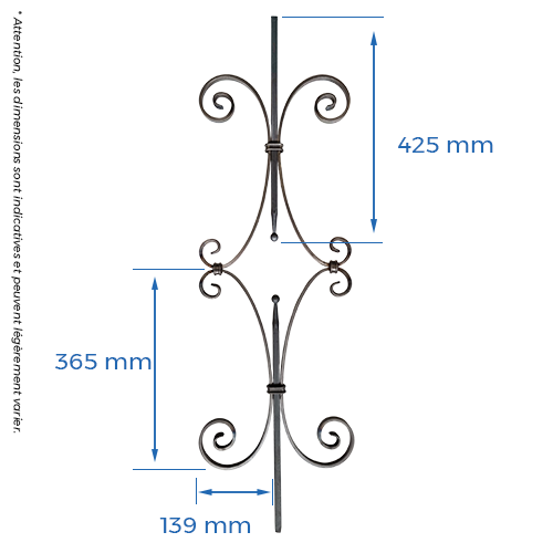 CQFT Les Barreaux Barreau Carré Fantaisie 950x290 Volutes