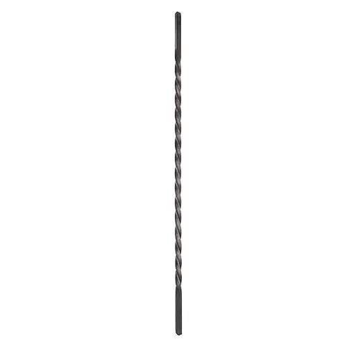 CQFT Barreau carré 12mm torsadé H950mm fer forgé
