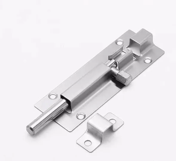 Abri Français Menuiseries Verrou de porte acier inoxydable