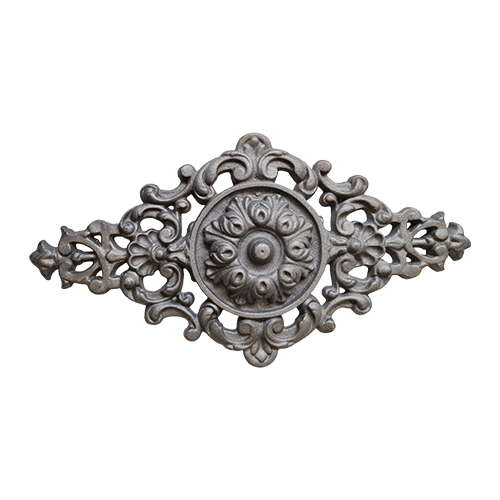 CQFT Cercles & rosaces rosace palmette à visser H.295xL.500mm
