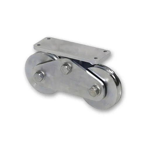 CQFT Accessoires Tandem double Ø120mm U20 1200kg