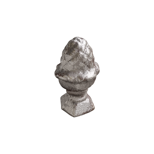 CQFT Pomme de Pin Fer Forgé H85 Base 40 mm