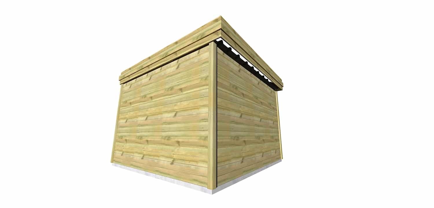 Abri Français Origine abri de jardin autoclave 13,2 m²