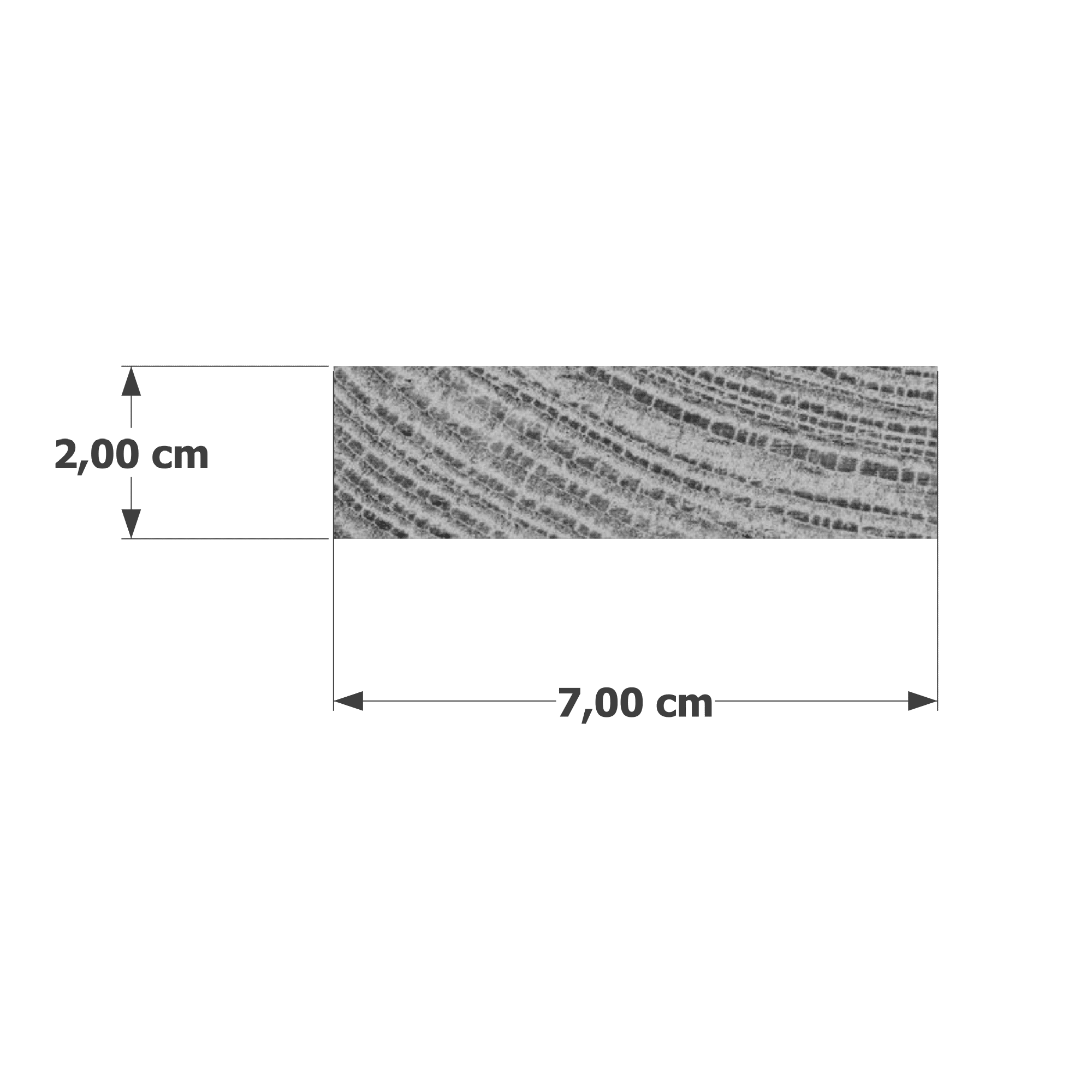 Abri Français Bois Latte pin autoclave gris 20x70mm