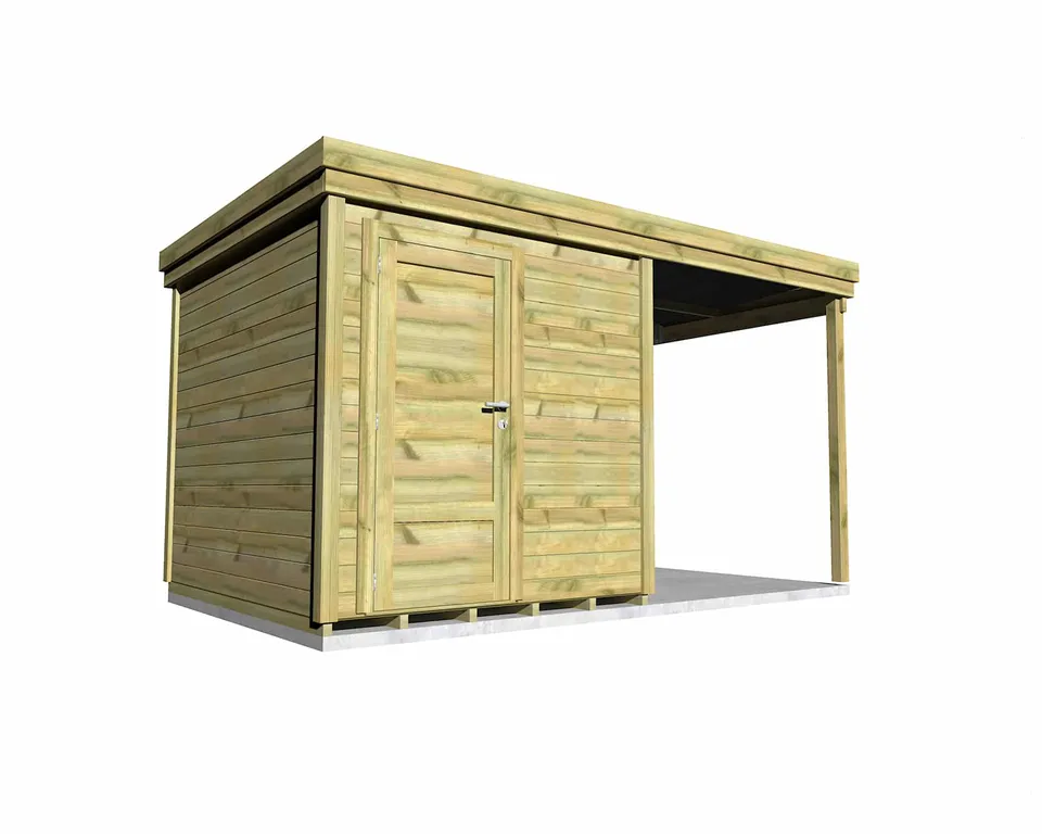 Abri Français Gamme Origine Cabanon jardin 5 m² 2,00x2,50m