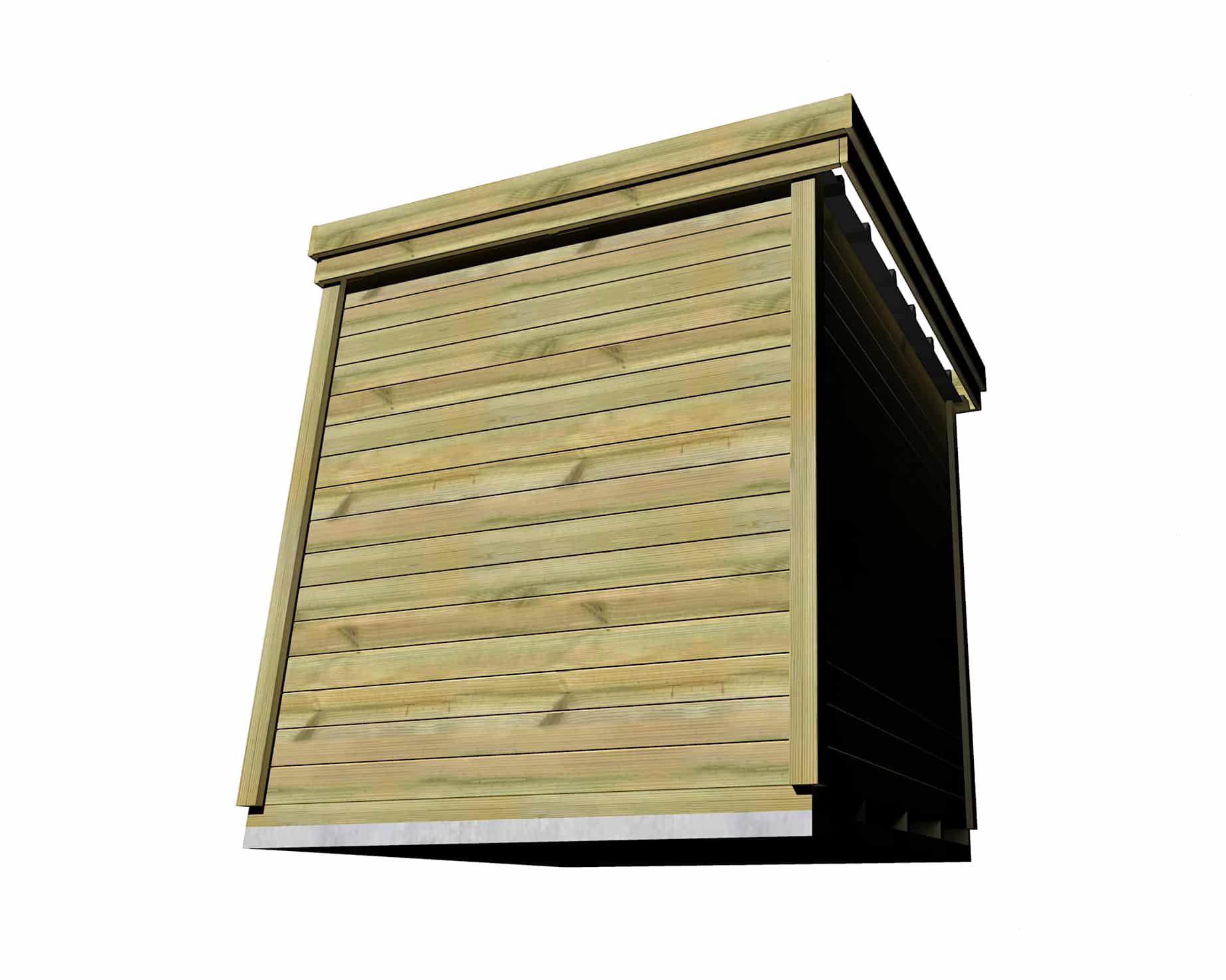 Abri Français Gamme Origine local spa 5,4 m² pin 27 mm