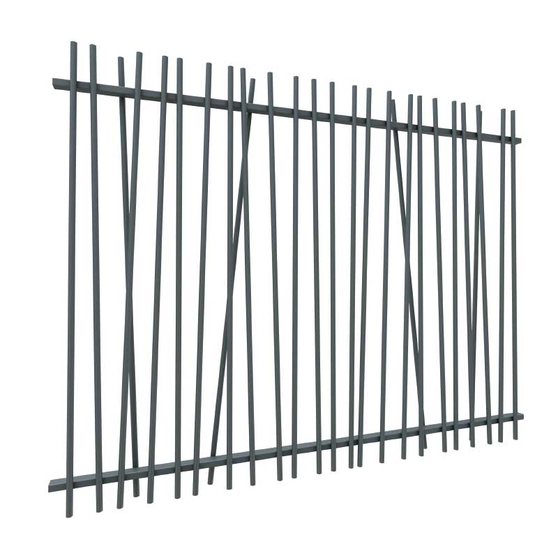 AZ Clôture Barreaudage Modul’Z panneau acier design
