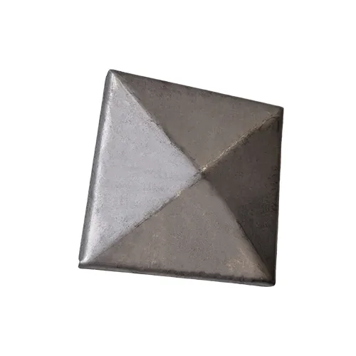 CQFT Les pointes chapeau 120x120mm pointe diamant