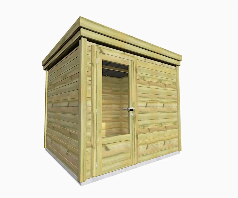 Abri Français Origine Abri Jardin 5m2 Porte Vitrée 27mm