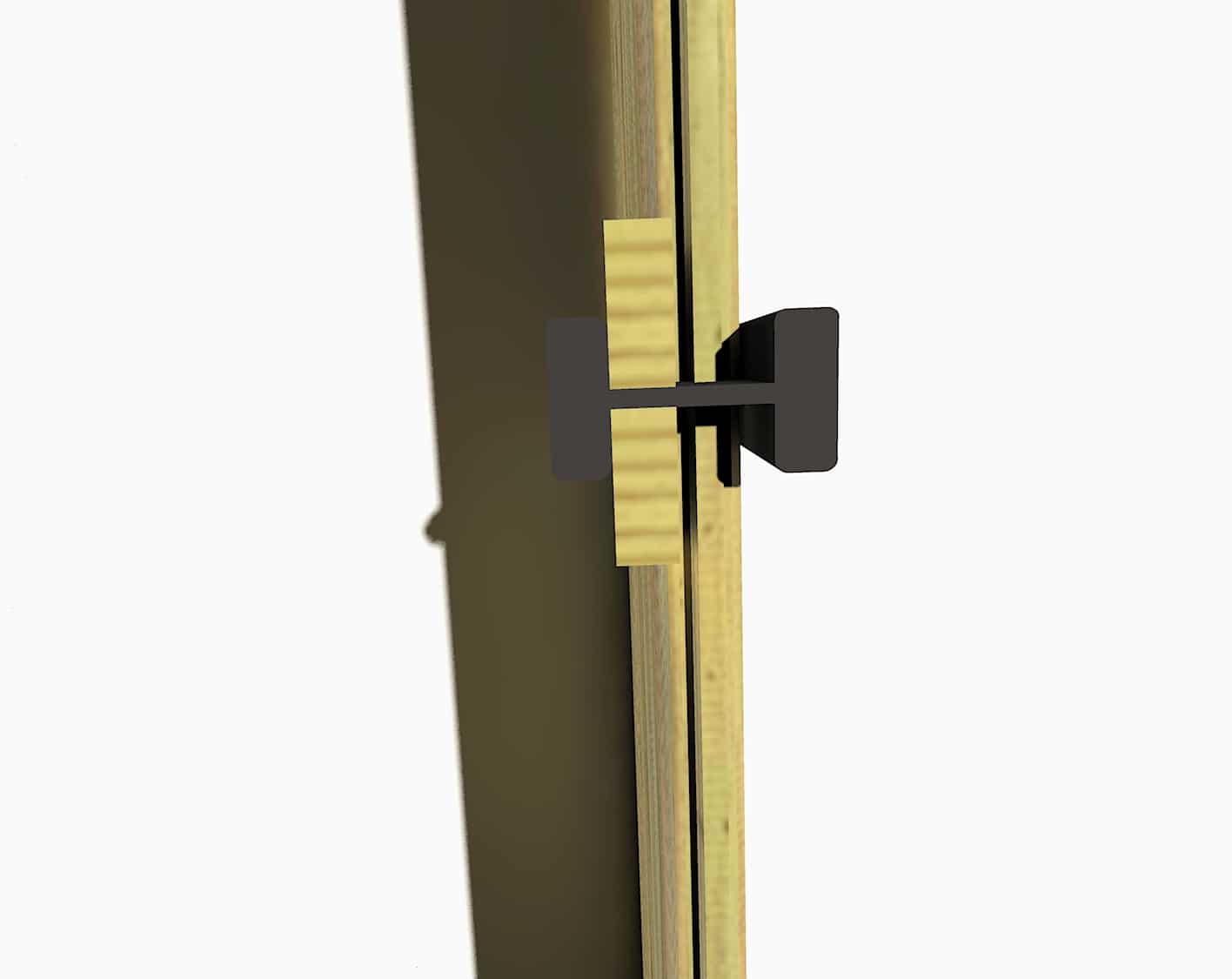 Abri Français Clôture Bois palissade pin vert autoclave 1,82 m