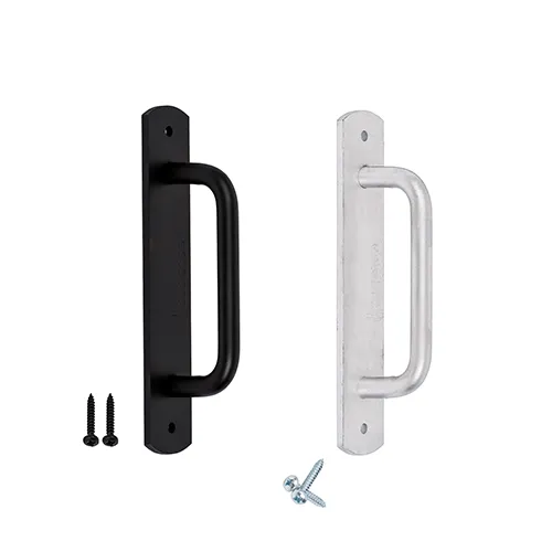 CQFT poignée sur platine porte bois acier à visser