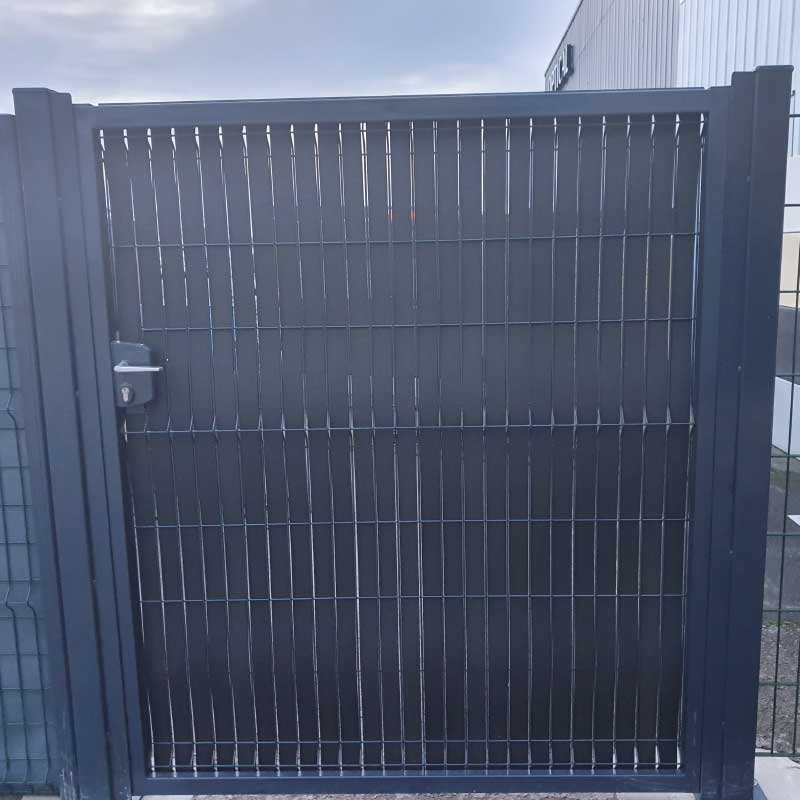 Eurofence New Design portillon occultable acier kit PVC