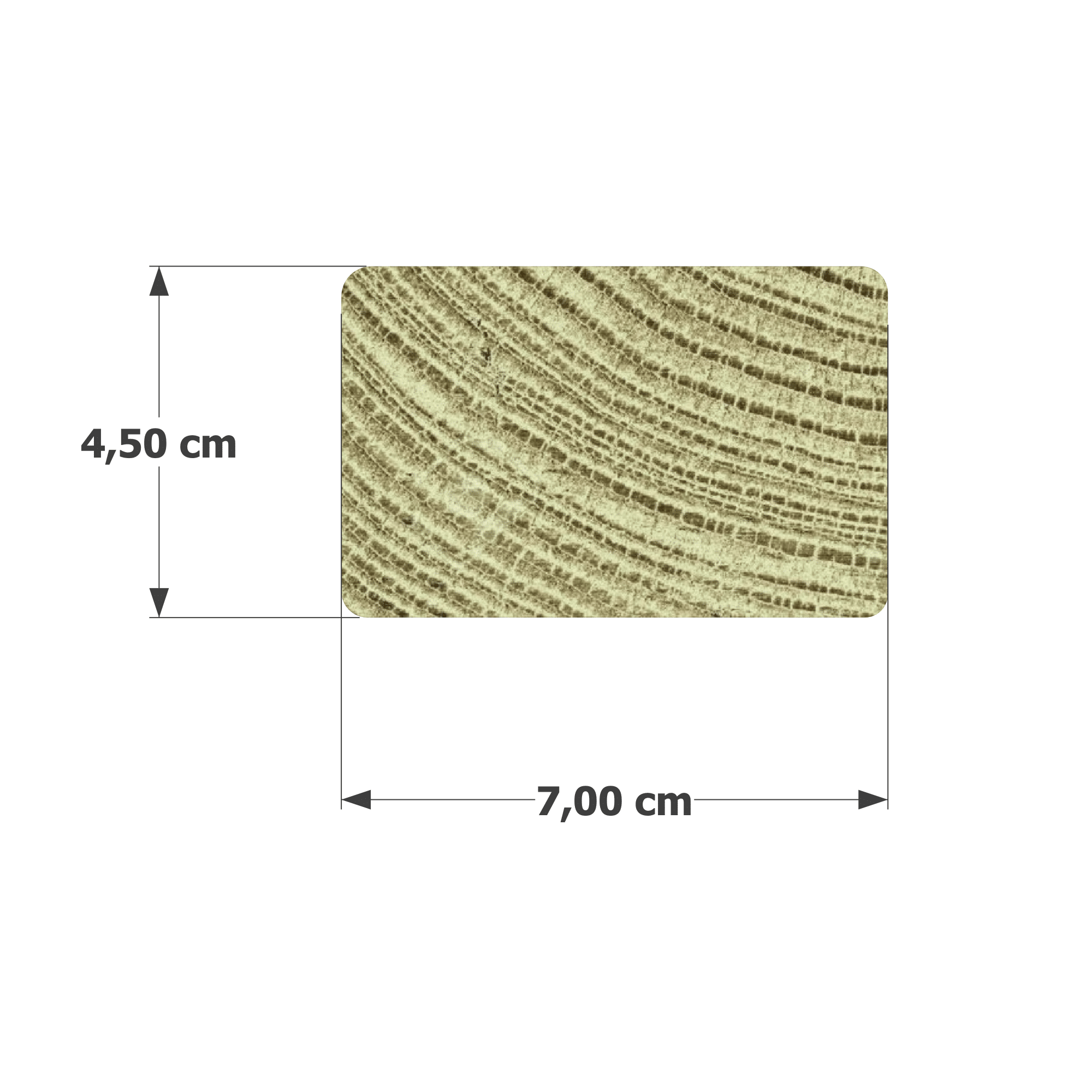 Abri Français Bois au détail chevron pin 45x70mm classe 4