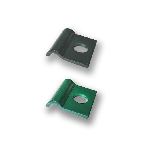 CQFT Pattes de fixation grillage acier galvanisé x10