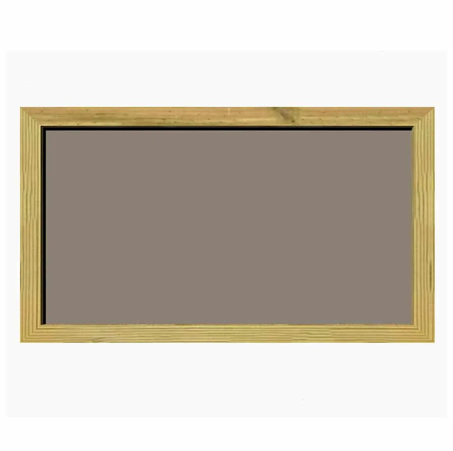 Abri Français Menuiseries fenêtre bois 90x50 cm autoclave