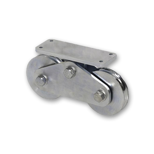 CQFT Accessoires Tandem double Ø120mm U20 1200kg