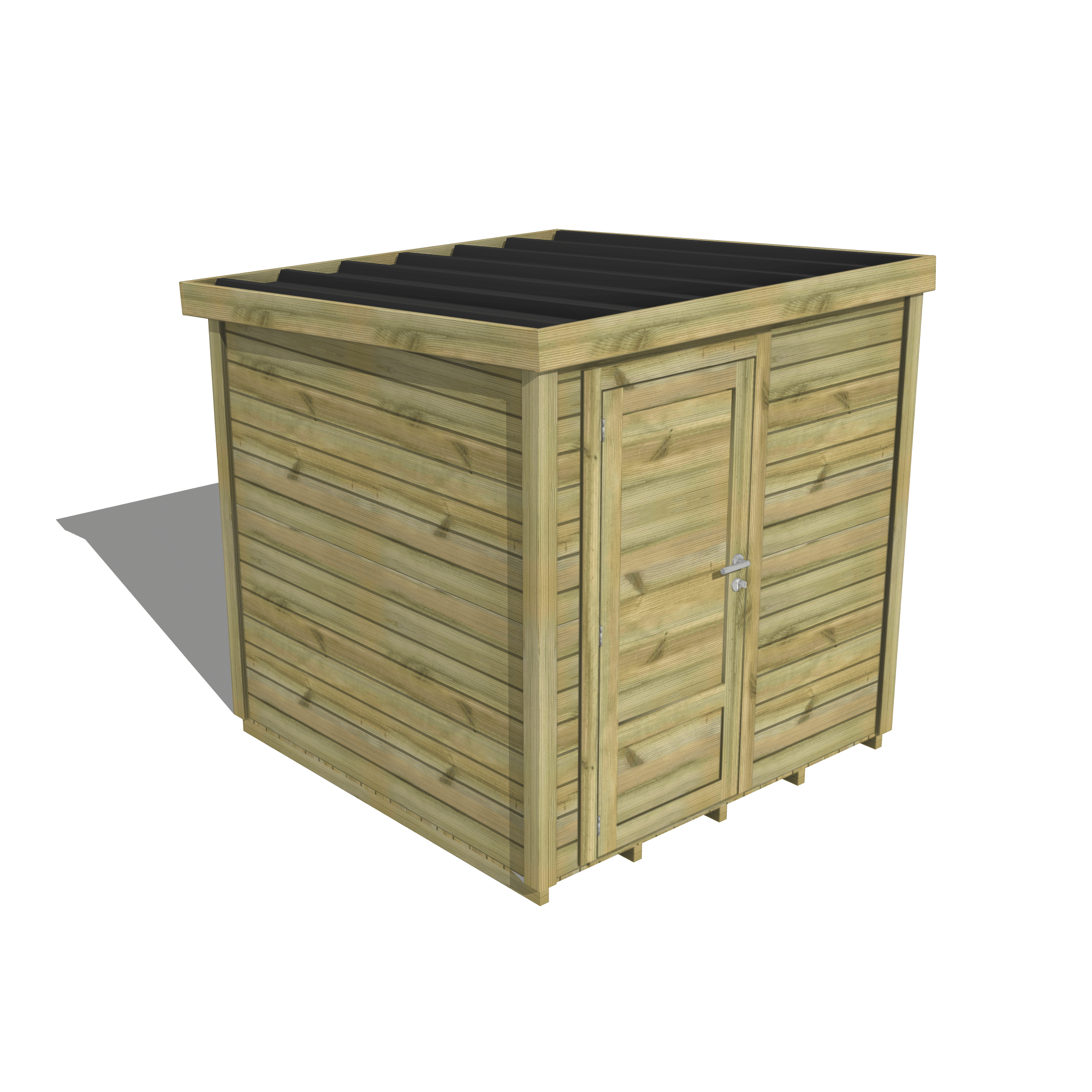 Abri Français Essentiel abri de jardin porte simple plancher 4,1 m²