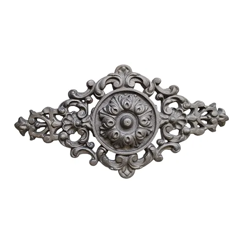 CQFT Cercles & rosaces rosace palmette à visser H.295xL.500mm