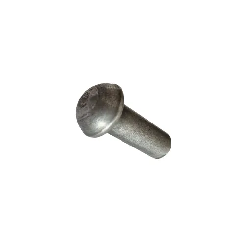 CQFT Rivets acier 10x25 mm tête ronde lot 10 pièces déco