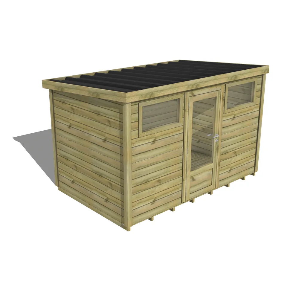 Abri Français Gamme Essentiel Abri jardin 6,8 m² plancher