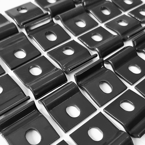 CQFT Pattes de fixation grillage acier galvanisé x10