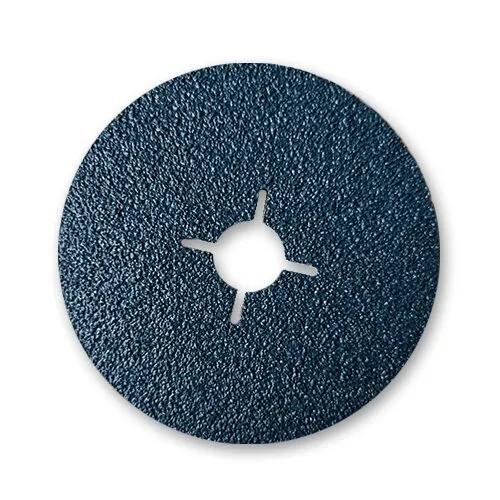 CQFT Disque fibre zirconium Ø125 mm grain 36 acier inox