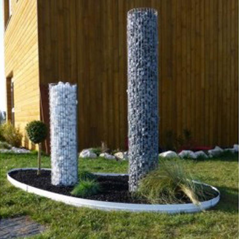 AZ Clôture Colonne gabion décoratif maille 25x100 mm