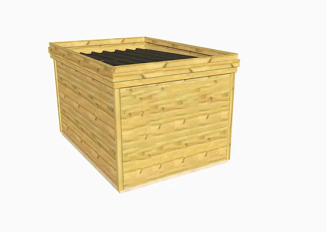 Abri Français Essentiel abri de jardin 9,08 m² 2,64x3,44 m