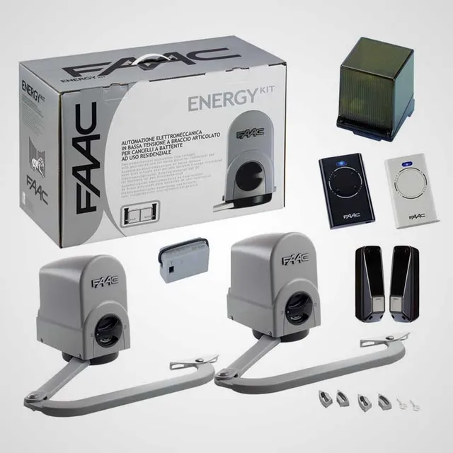 Kit portail pivotant motorisé battant extérieur