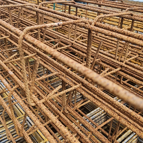 CQFT Poteaux linteaux acier béton armature