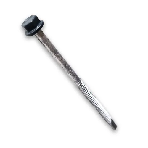CQFT Vis acier 6,3x160mm boîte 100pcs toiture sandwich