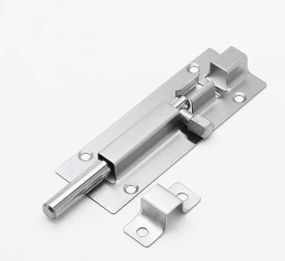 Abri Français Menuiseries Verrou de porte acier inoxydable