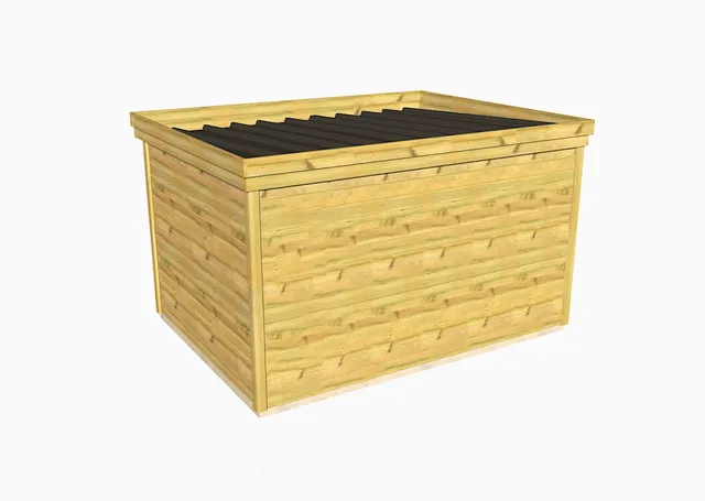 Abri Français Essentiel Abri Jardin Bois 9,08 m²