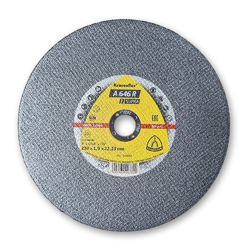 CQFT Disque à tronçonner acier/inox Ø230mm plat